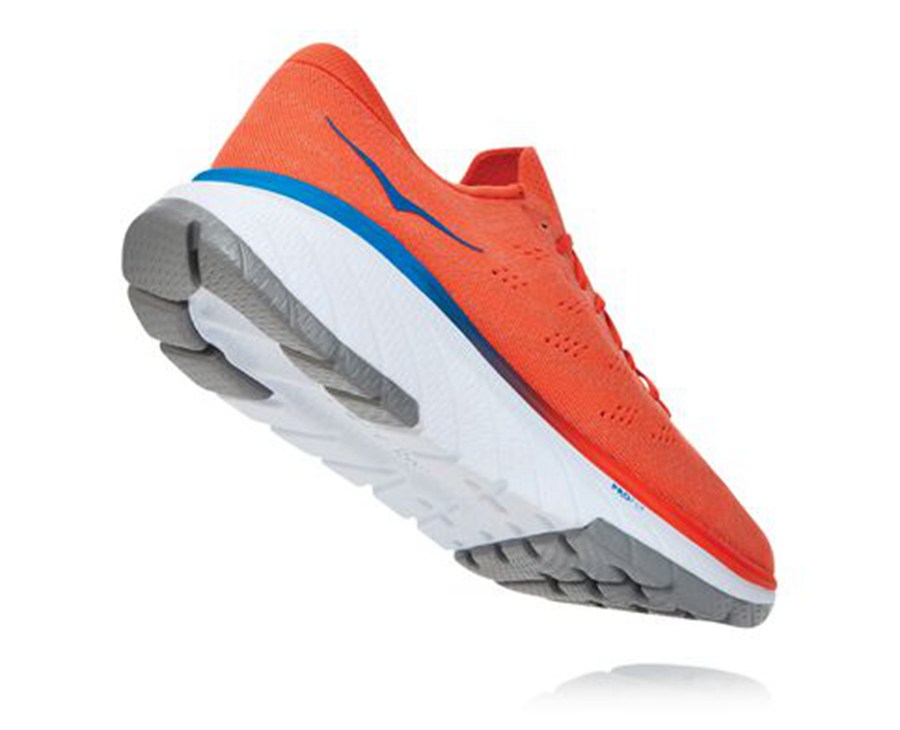 Hoka One One Cavu 3 Löparskor Herr - Röda - ATXDE-3197